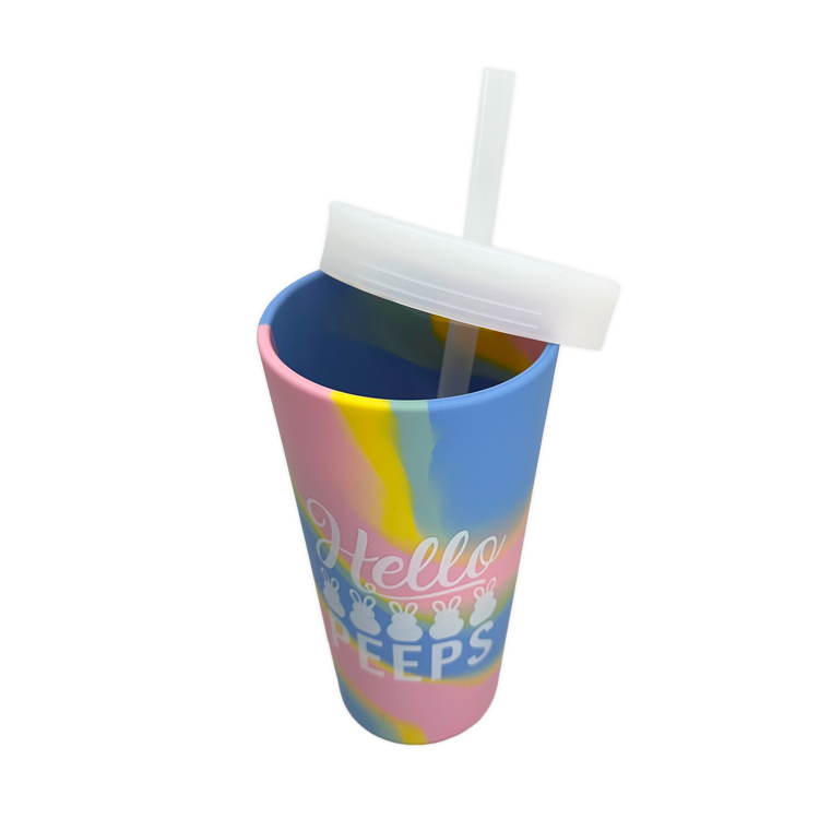 Easter Silicone 22oz Super Cups - 12 Pieces Per Pack 41801 ROUGHNECK