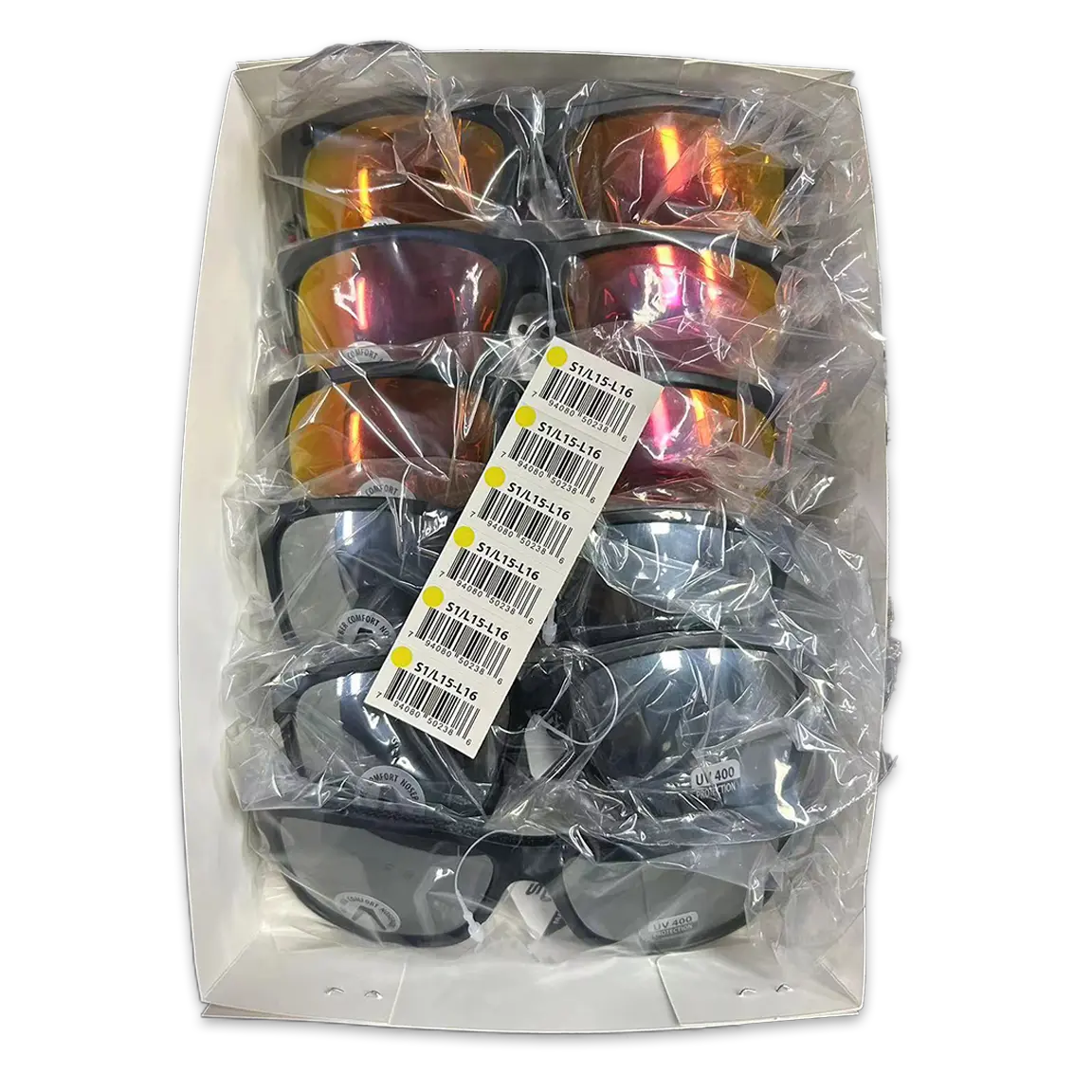 Sunglasses Sungear Assortment - 6 Pieces Per Pack 50238 SUN GEAR