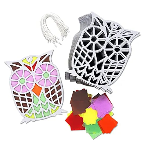 DIY Suncatcher Paper Crafts 24 Pieces Per Pack KIPP BROTHERS