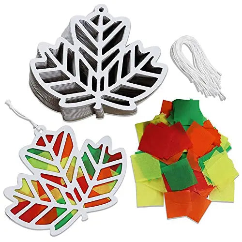 DIY Suncatcher Paper Crafts 24 Pieces Per Pack KIPP BROTHERS