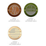 Syn Tins Oral Pouch Patriotic Repositories - 24 Pieces Per Retail Ready Display Option 1 - 075421 ET PRODUCTS