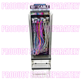 10FT Braided Sync and Charge Cable Assortment Floor Display - 38 Pieces Per Retail Ready Display 88396 GADGET GEAR