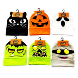 Halloween Knit Hat Beanie LED Light Assortment Floor Display - 36 Pieces Per Retail Ready Display  88463 KIPP BROTHERS