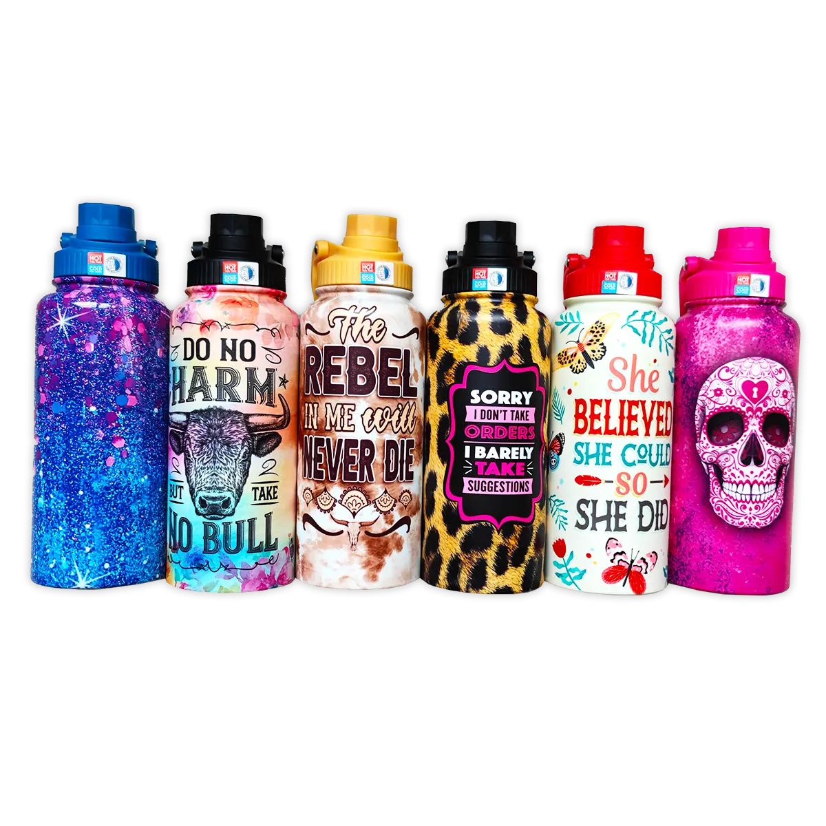 Insulated Drinkware Assortment Floor Display - 24 Pieces Per Retail Ready Display 88519 NOVELTY INC