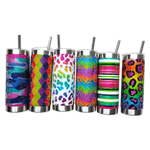 Insulated Drinkware Assortment Floor Display - 24 Pieces Per Retail Ready Display 88519 NOVELTY INC