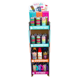 Insulated Drinkware Assortment Floor Display - 24 Pieces Per Retail Ready Display 88519 NOVELTY INC