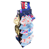 USA Bucket and Boonie Patriotic Hat Assortment Floor Display - 18 Pieces Per Retail Ready Display 88536
