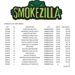 Curated Smokezilla Top Sellers Assorted Smoking Accessories Floor Display 88546 SMOKEZILLA