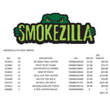 Curated Smokezilla Countertop Lighter Display - 4 Tier 88550 SMOKEZILLA