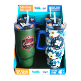 40 oz Stainless-Steel Insulated Printed Cup Virginia Floor Display - 12 Pieces Per Retail Ready Display 88561 ROUGHNECK