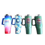 40 oz Stainless-Steel Insulated Printed Cup Virginia Floor Display - 12 Pieces Per Retail Ready Display 88561 ROUGHNECK