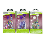 Beaded Earbuds Assortment USB-C / Aux - 6 Pieces Per Retail Ready Display 88569 GADGET GEAR