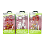Beaded Earbuds Assortment USB-C / Aux - 6 Pieces Per Retail Ready Display 88569 GADGET GEAR