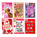 Valentine's Day Glass and Gift Assortment Floor Display - 57 Pieces Per Retail Ready Display 88574 KIPP BROTHERS