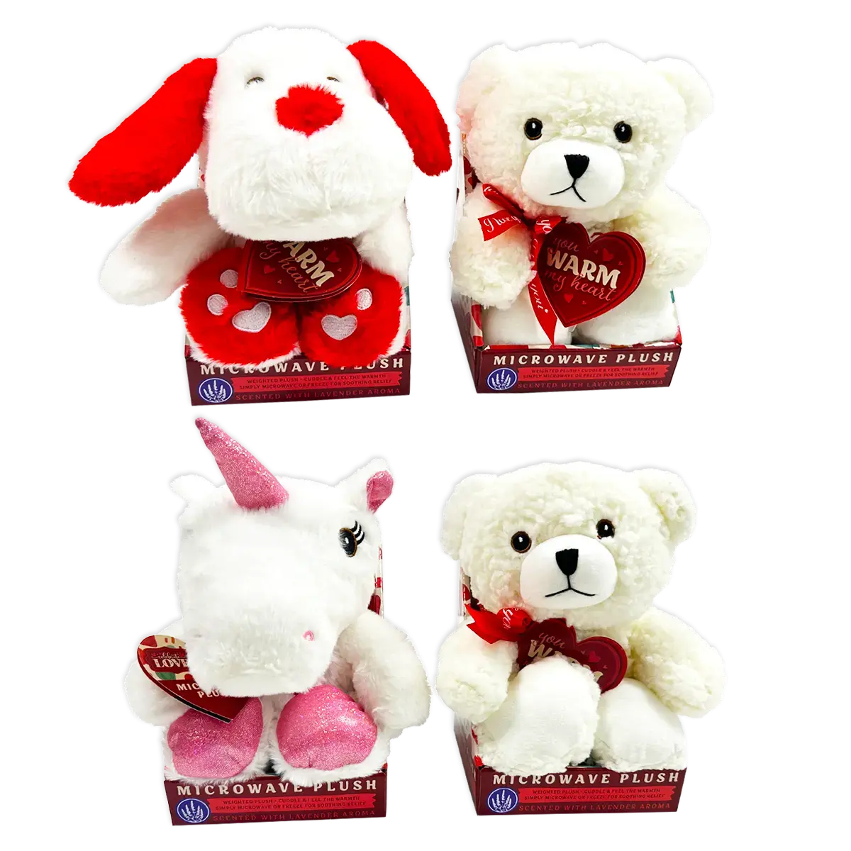 Valentine's Day Glass and Gift Assortment Floor Display - 57 Pieces Per Retail Ready Display 88574 KIPP BROTHERS