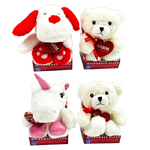 Valentine's Day Glass and Gift Assortment Floor Display - 57 Pieces Per Retail Ready Display 88574 KIPP BROTHERS