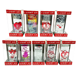 Valentine's Day Glass and Gift Assortment Floor Display - 57 Pieces Per Retail Ready Display 88574 KIPP BROTHERS