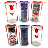 Valentine's Day Glass and Gift Assortment Floor Display - 57 Pieces Per Retail Ready Display 88574 KIPP BROTHERS