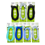 Charging Cable Wing Rack Assortment 10FT - 10 Pieces Per Pack 88584 GADGET GEAR