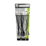 10FT Braided Sync and Charge Cable Assortment Floor Display - 24 Pieces Per Retail Ready Display 88585 GADGET GEAR