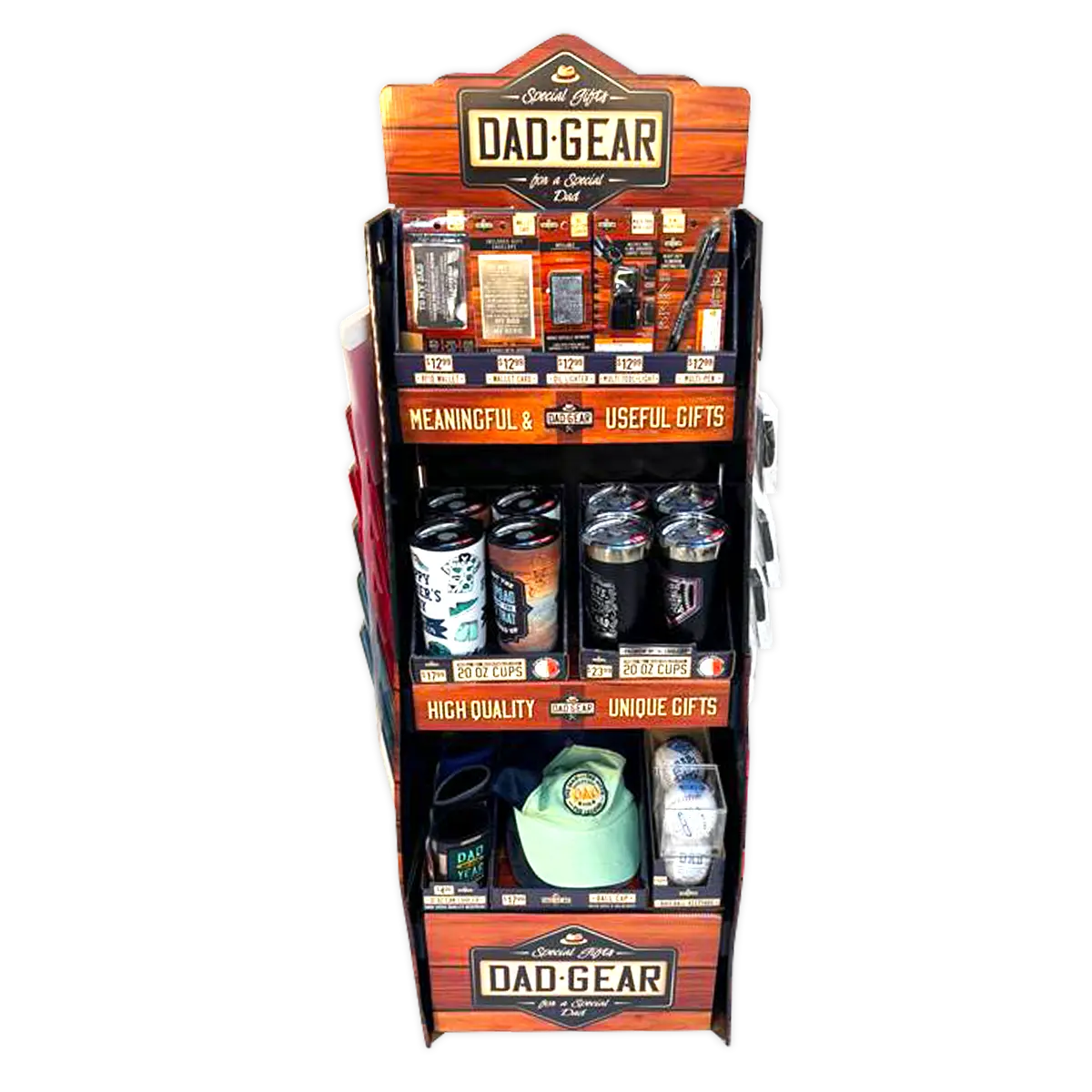 Father's Day Assorted Floor Display - 50 Pieces Per Retail Ready Display 88587 KIPP BROTHERS