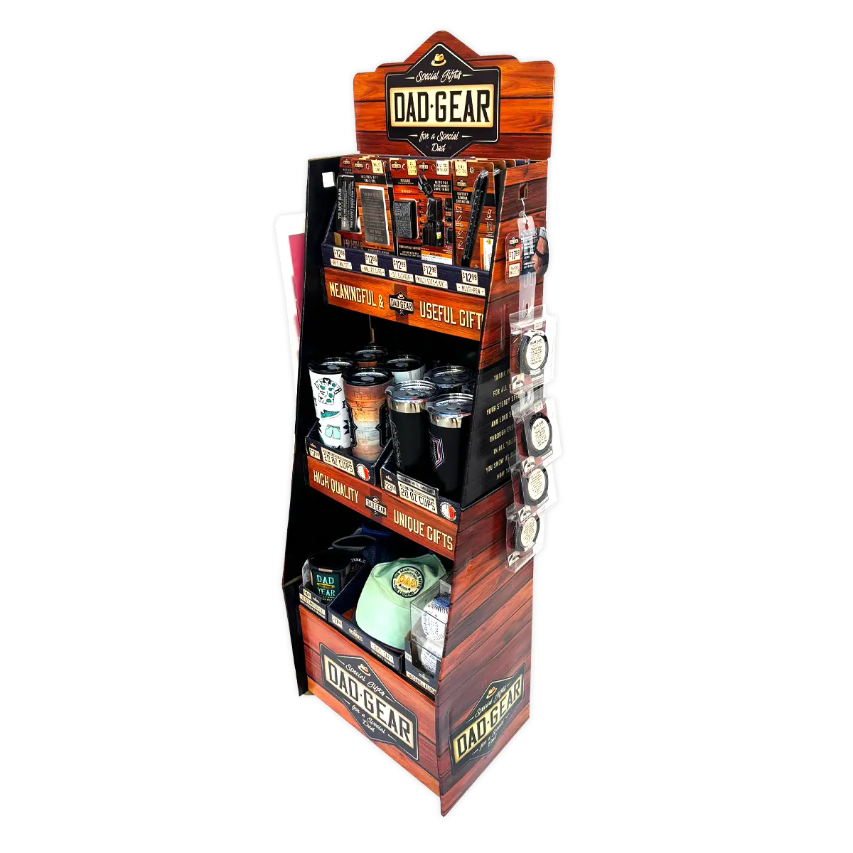 Father's Day Assorted Floor Display - 50 Pieces Per Retail Ready Display 88587 KIPP BROTHERS