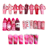 Breast Cancer Awareness Pink Support Squad Assortment Floor Display - 50 Pieces Per Retail Ready Display 88609 NOVELTY INC