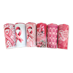 Breast Cancer Awareness Pink Support Squad Assortment Floor Display - 50 Pieces Per Retail Ready Display 88609 NOVELTY INC