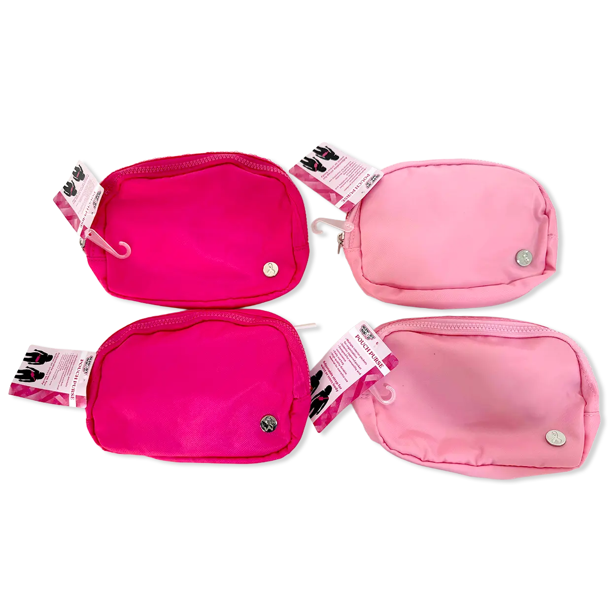 Breast Cancer Awareness Pink Support Squad Assortment Floor Display - 50 Pieces Per Retail Ready Display 88609 NOVELTY INC