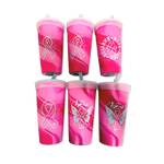 Breast Cancer Awareness Pink Support Squad Assortment Floor Display - 50 Pieces Per Retail Ready Display 88609 NOVELTY INC