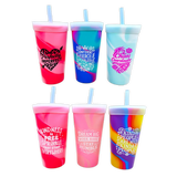 Silicone Cup Drinkware Assortment Floor Display - 32 Pieces Per Retail Ready Display 88608 NOVELTY INC