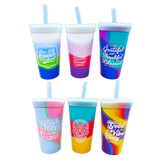 Silicone Cup Drinkware Assortment Floor Display - 32 Pieces Per Retail Ready Display 88608 NOVELTY INC