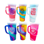 Silicone Cup Drinkware Assortment Floor Display - 32 Pieces Per Retail Ready Display 88608 NOVELTY INC