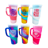 Silicone Cup Drinkware Assortment Floor Display - 32 Pieces Per Retail Ready Display 88608 NOVELTY INC