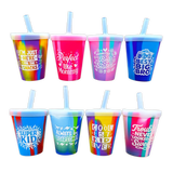 Silicone Cup Drinkware Assortment Floor Display - 32 Pieces Per Retail Ready Display 88608 NOVELTY INC