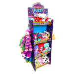 Forever Fuzzy Plush Assortment Floor Display - 44 Pieces Per Retail Ready Display Kit 88613 NOVELTY INC