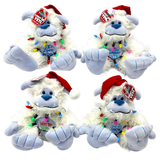 North Pole Fuzzies Yeti Gift Assortment Floor Display - 60 Pieces Per Retail Ready Display Kit 88612 NOVELTY INC