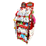North Pole Fuzzies Yeti Gift Assortment Floor Display - 60 Pieces Per Retail Ready Display Kit 88612 NOVELTY INC