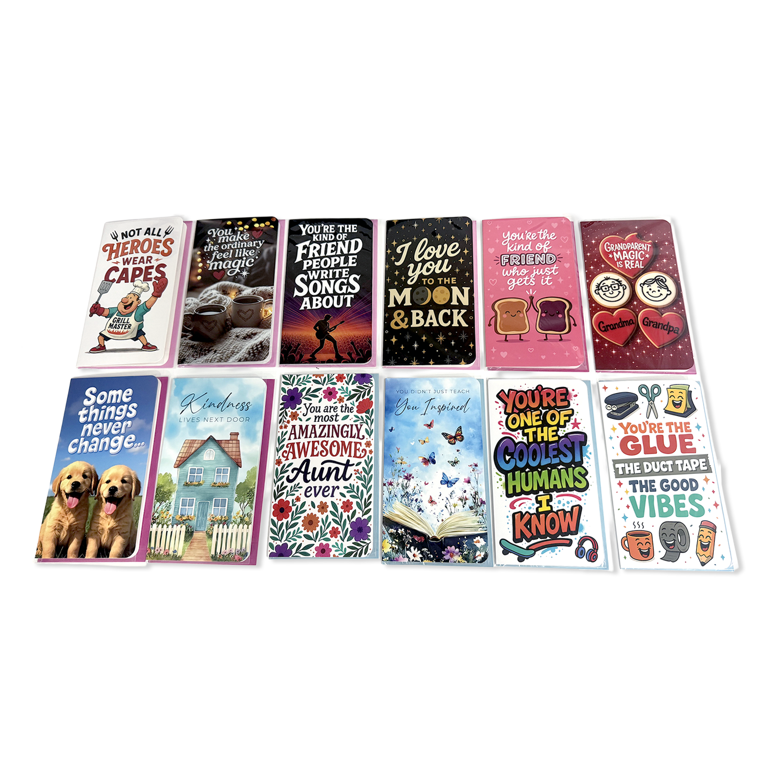 Heartfelt Sayings Gift Assortment Floor Display - 58 Pieces Per Retail Ready Display Kit 88614 KIPP BROTHERS