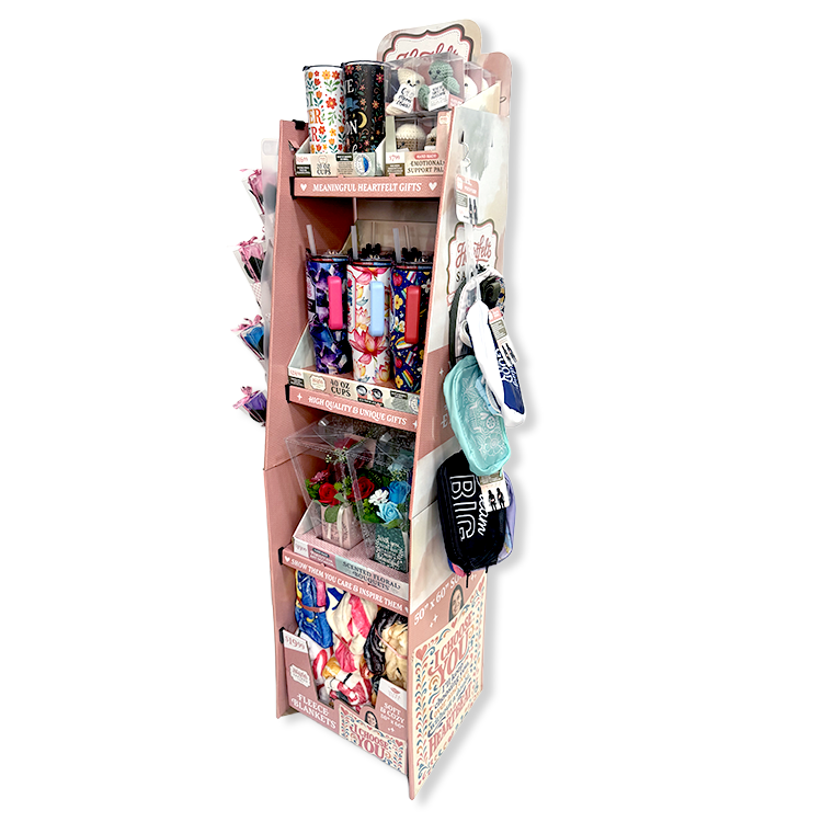 Heartfelt Sayings Gift Assortment Floor Display - 58 Pieces Per Retail Ready Display Kit 88614 KIPP BROTHERS