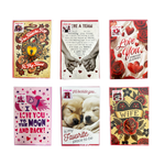 Valentines Day Glass Plush and Gift Assortment Floor Display - 56 Pieces Per Retail Ready Display Kit 88616 NOVELTY INC