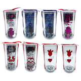 Valentines Day Glass Plush and Gift Assortment Floor Display - 56 Pieces Per Retail Ready Display Kit 88616 NOVELTY INC