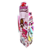 Valentines Day Glass Plush and Gift Assortment Floor Display - 56 Pieces Per Retail Ready Display Kit 88616 NOVELTY INC