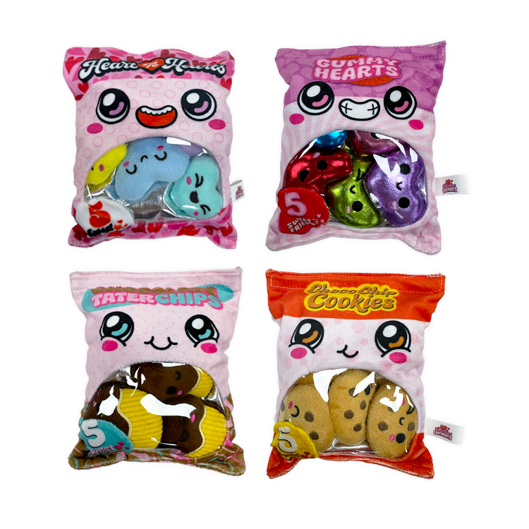 Valentines Day Glass Plush and Gift Assortment Floor Display - 56 Pieces Per Retail Ready Display Kit 88616 NOVELTY INC