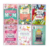 Mothers Day For Mom with Love Assortment Floor Display - 86 Pieces Per Retail Ready Display Kit 88624