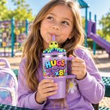 Sip Happy Insulated Drinkware with Straw Topper Assortment Floor Display - 26 Pieces Per Retail Ready Display Kit 88635