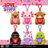 Valentine's Day Love Stuff Floor Display - 60 Pieces Per Retail Ready Display Kit 88639