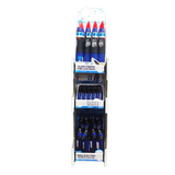 Butane Torch Lighters 3 Tier Countertop Assortment - 49 Pieces Per Retail Ready Display 88674 TORCH BLUE