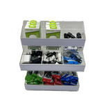 Technology Accessories Assortment 9-Bin Countertop Display 88700 NOVELTY INC