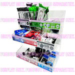 Merchandising Fixture - Acrylic Nine Bin Bulk Display 971620 NOVELTY INC